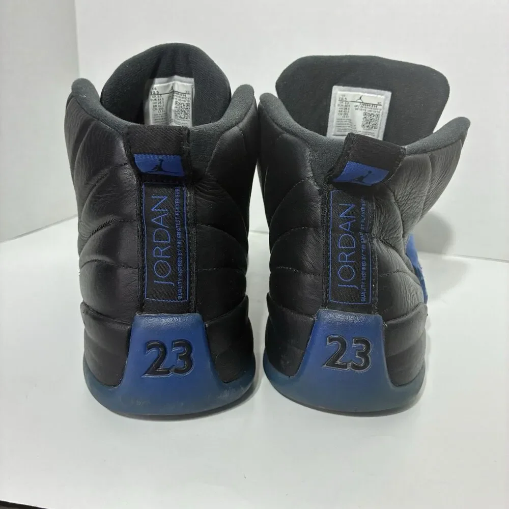 Nike Air Jordan 12 Retro Game Royal Men’s Size 10.5 Black Blue 130690-014